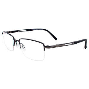 EASYCLIP EC408 Eyeglasses 090 Satin Black 53mm